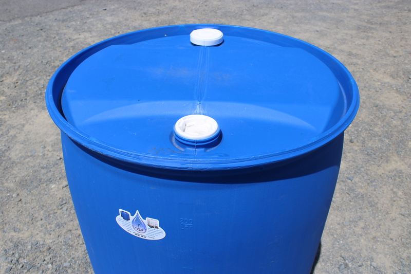 DRUM BARREL 200 LITRE BLUE PLASTIC CLOSED TOP. GRADE 1. EX FOOD GRADE. –  RainHarvest Products and Services